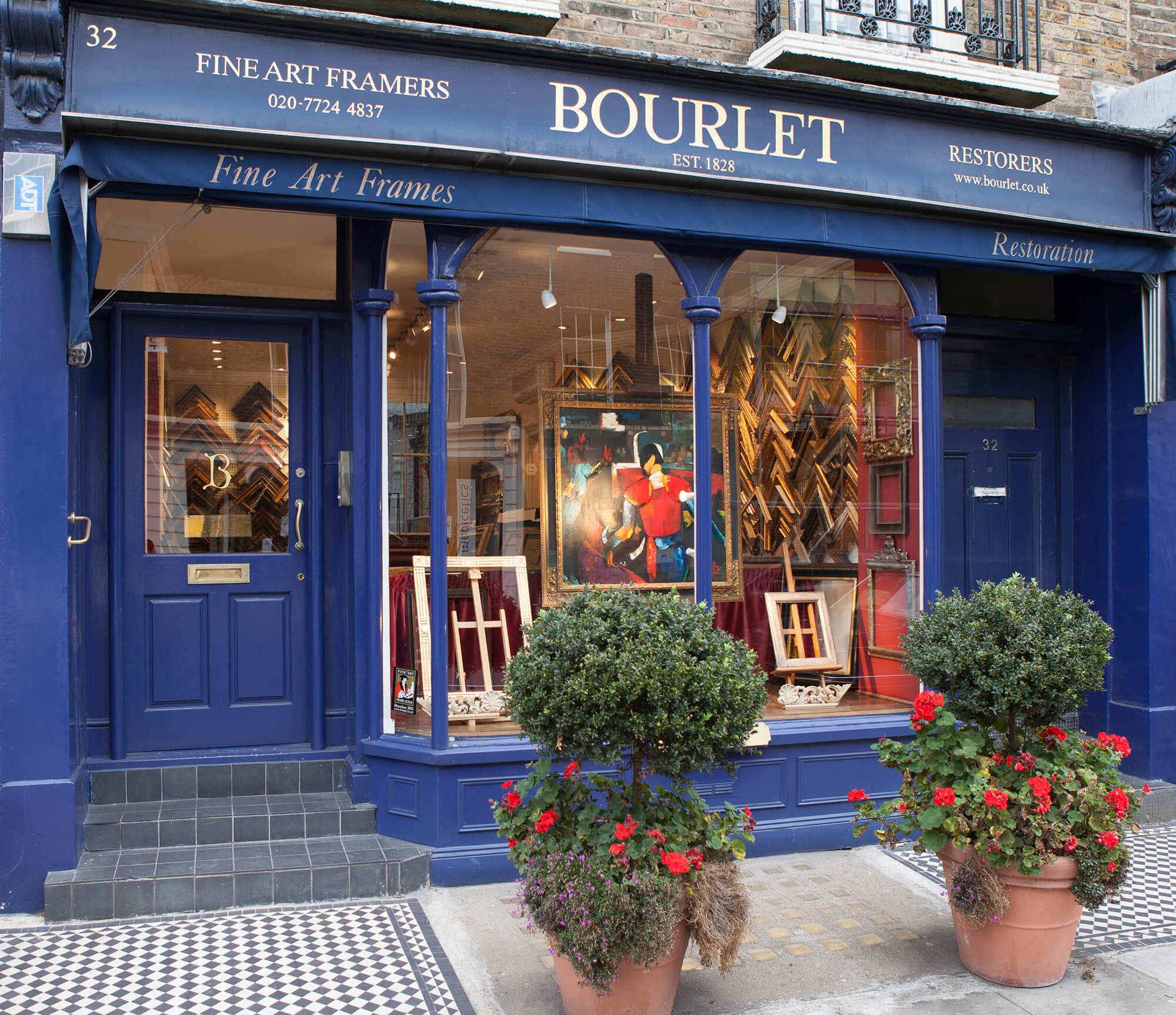 Bourlet's former premises near Paddington